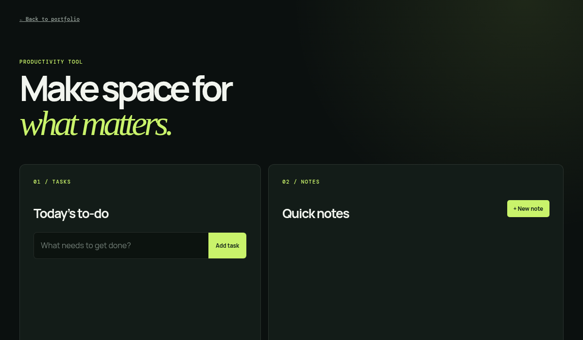 Notes app cover
