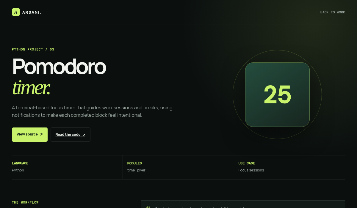 Pomodoro Timer cover